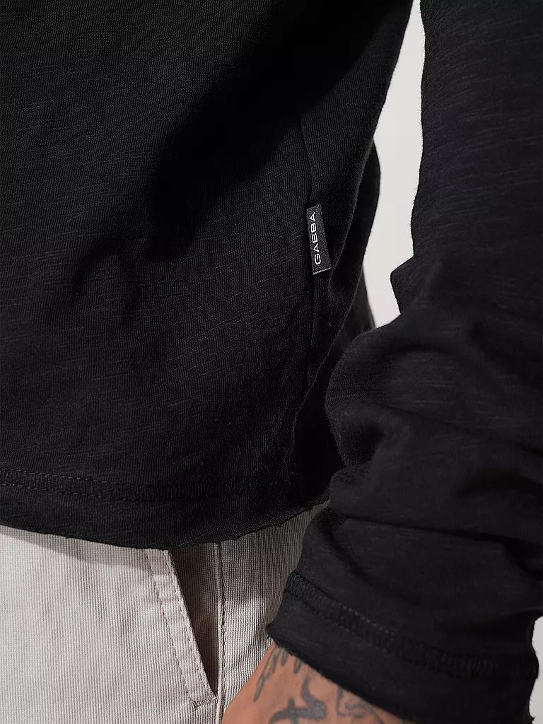 GABBA | Langarmshirt KOSTANT | Negro