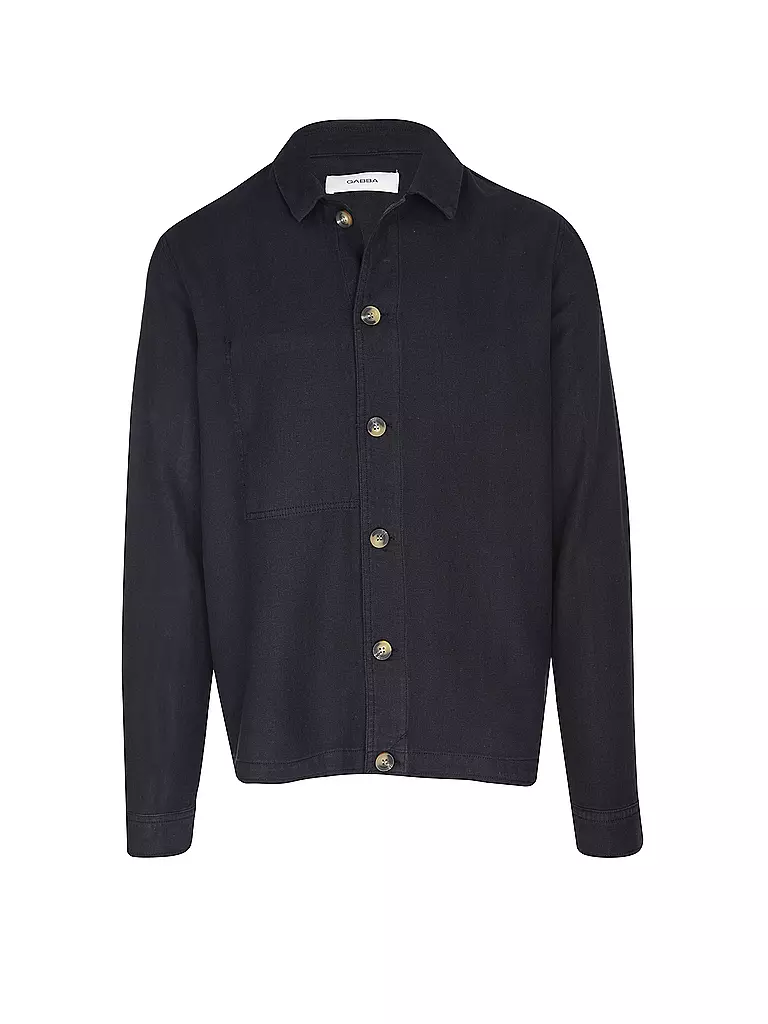 GABBA | Sobrecamisa PETER LINO | Azul oscuro