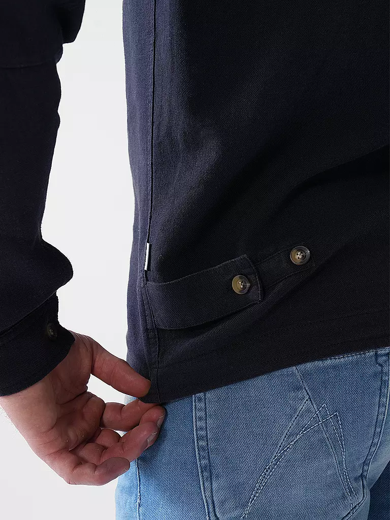GABBA | Sobrecamisa PETER LINO | Azul oscuro