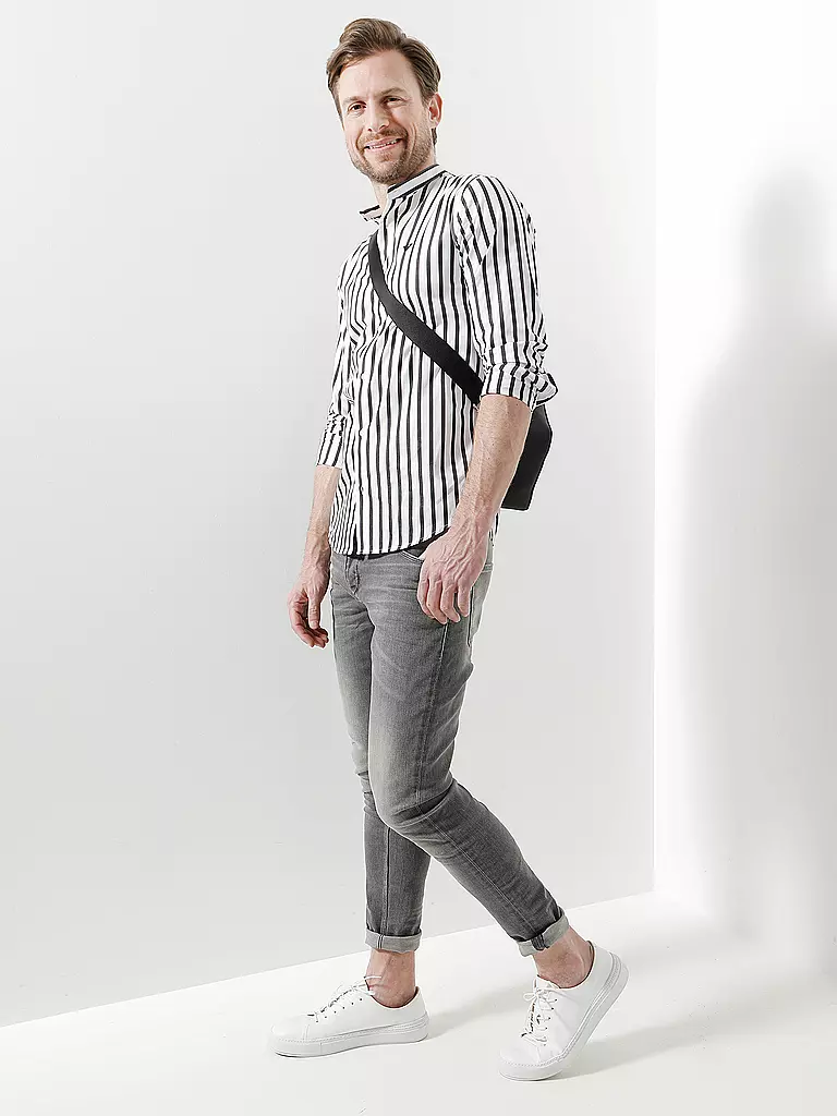 GABBA | Vaqueros Straight Slim Fit "Rey" | Gris