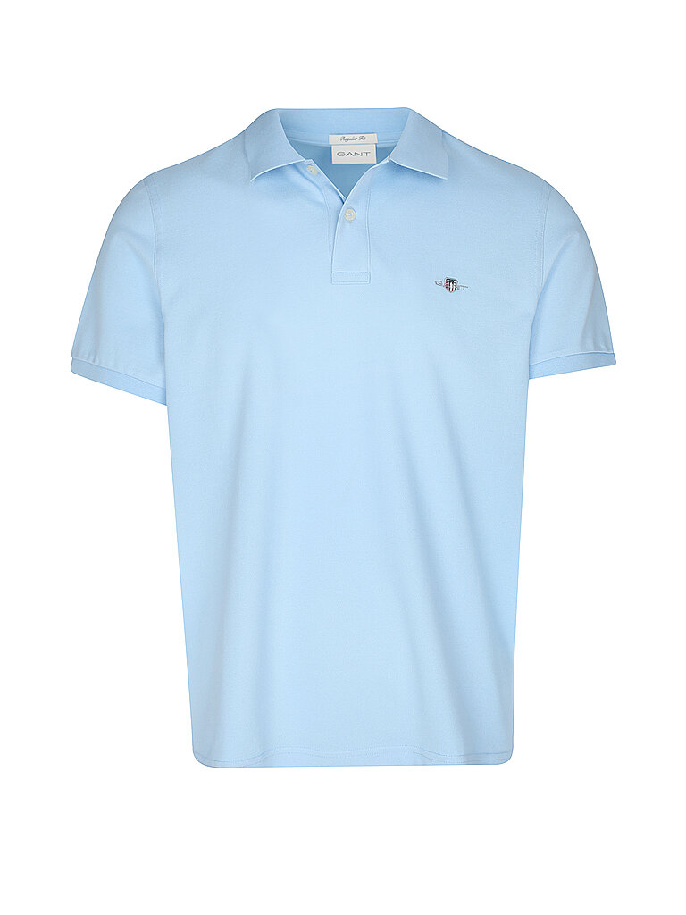 Gant Polo de corte regular azul
