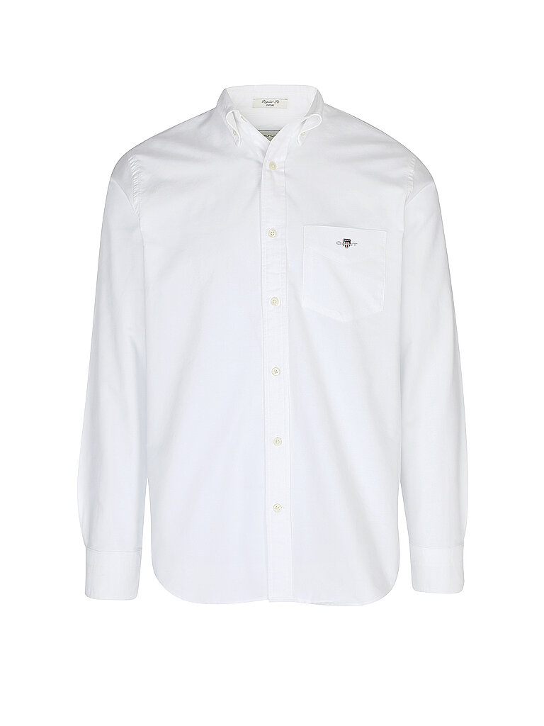 Gant Camisa Regular Fit blanco L