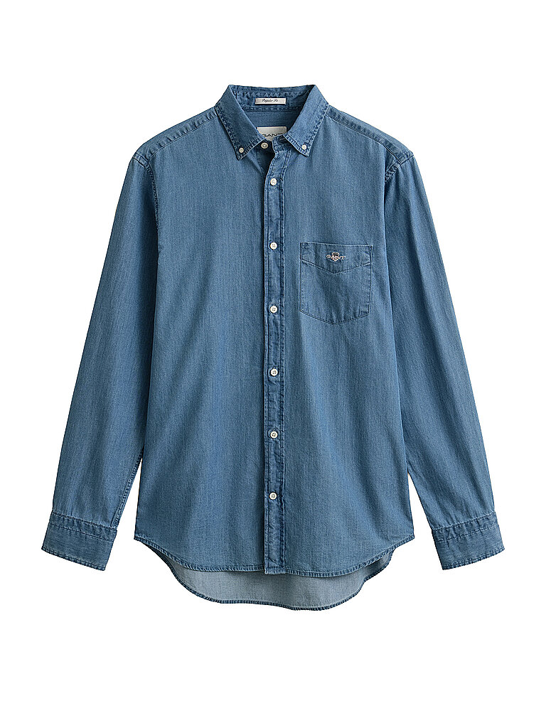 Gant Camisa vaquera azul XXL