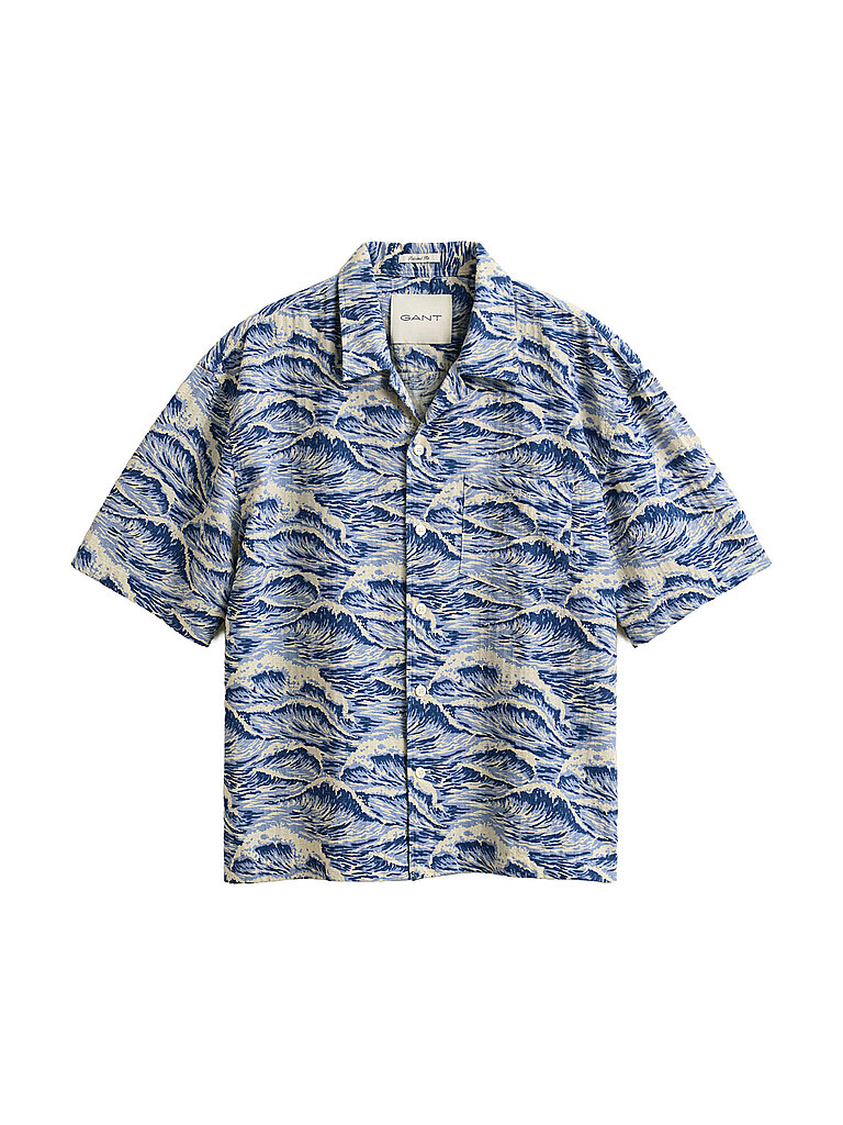 Gant Camisa azul L
