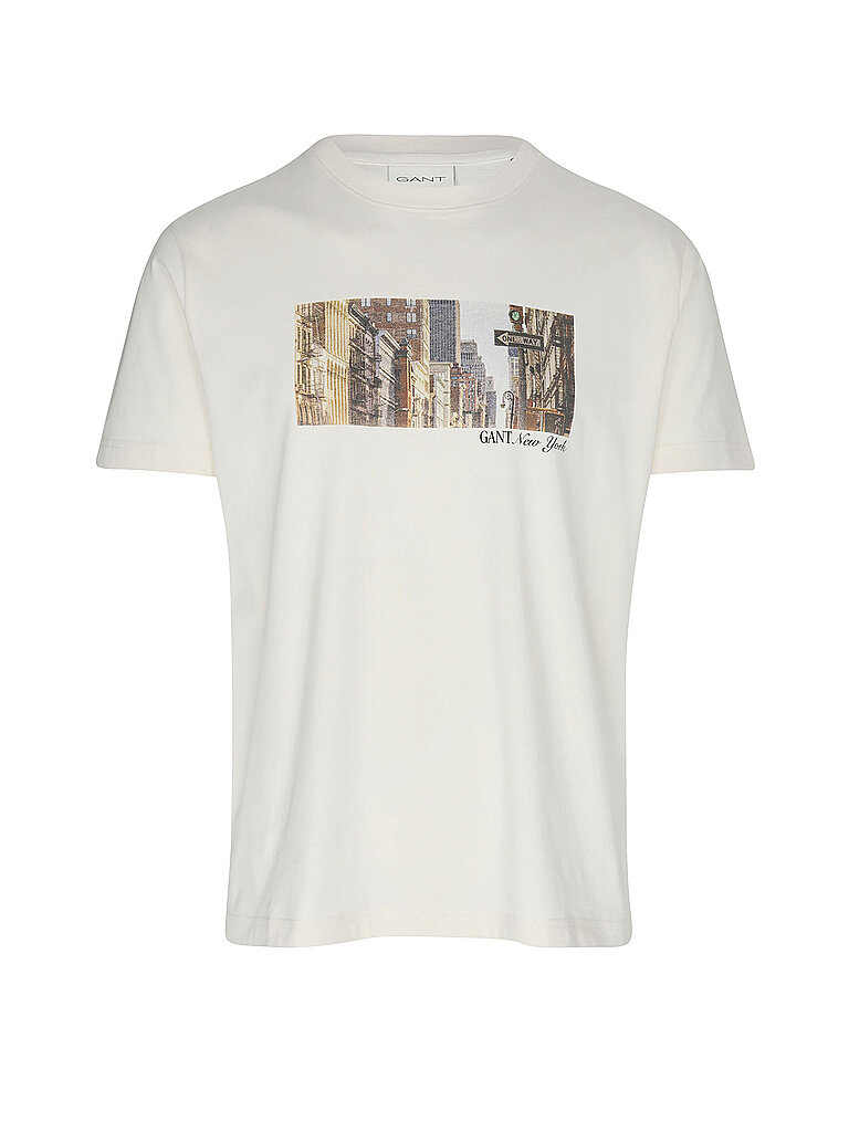 Gant Camiseta crema