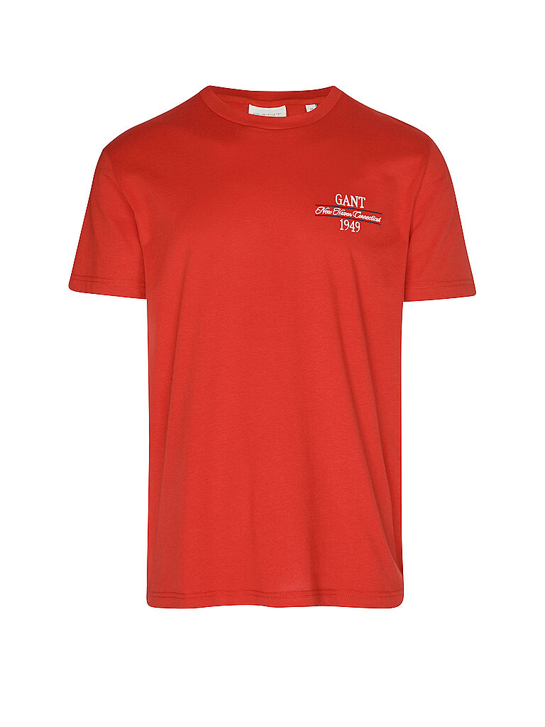 Gant Camiseta rojo