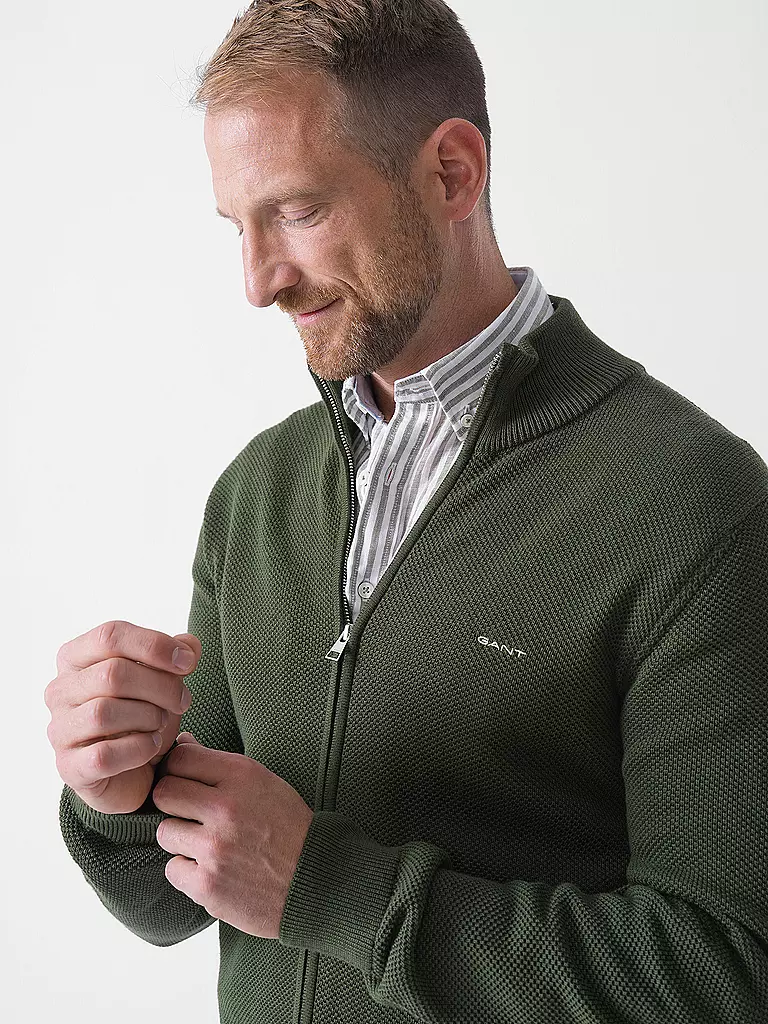 GANT | Cárdigan | Oliva