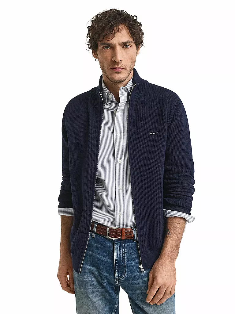 GANT | Cárdigan | Azul oscuro