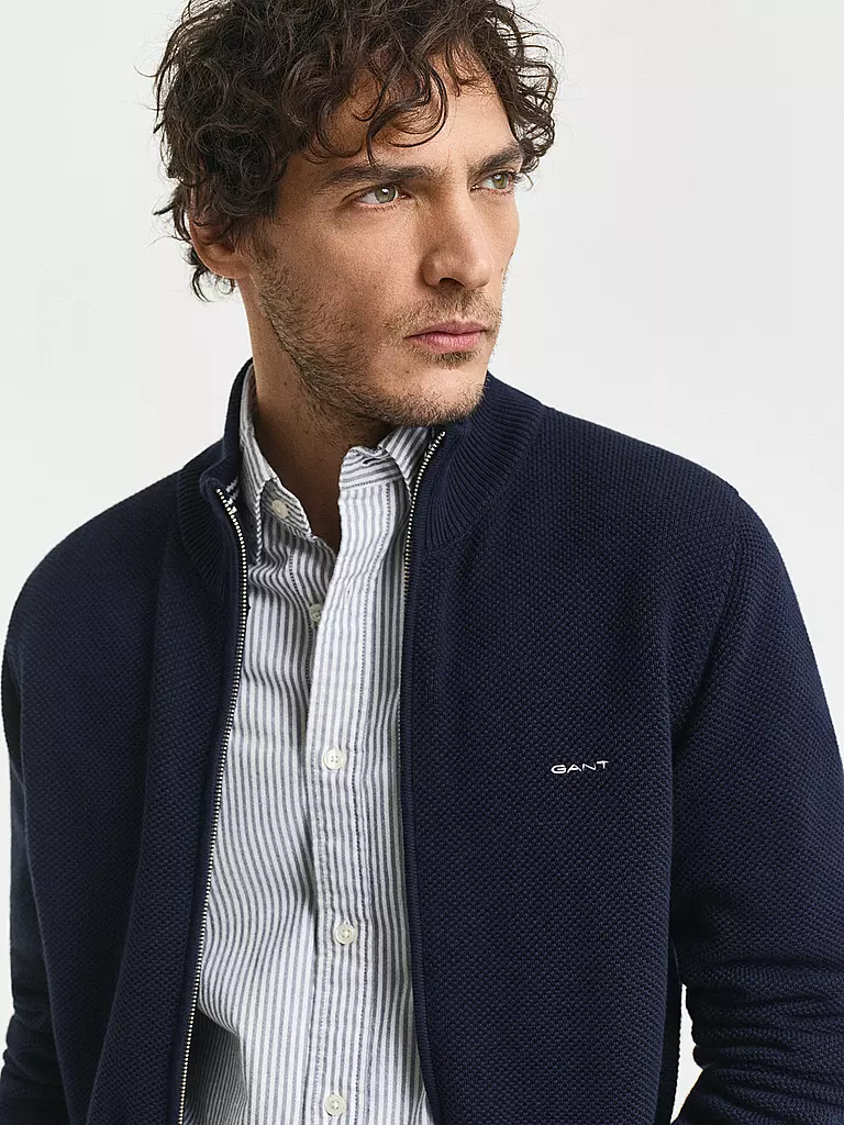 GANT | Cárdigan | Azul oscuro