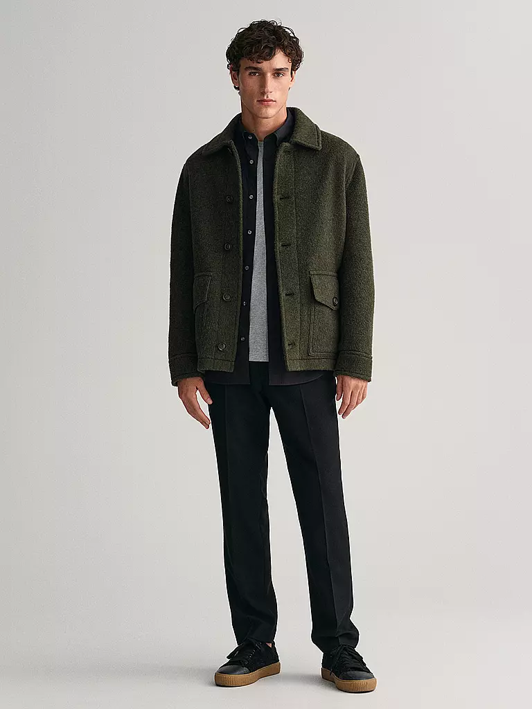 GANT | Camisa de corte regular | Negro