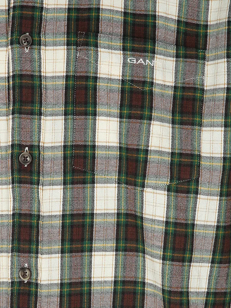 GANT | Camisa de corte regular | Crema