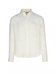 GANT | Camisa de lino corte regular | Crema