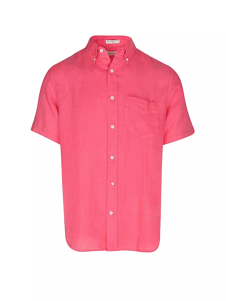 GANT | Camisa de lino corte regular | Rojo