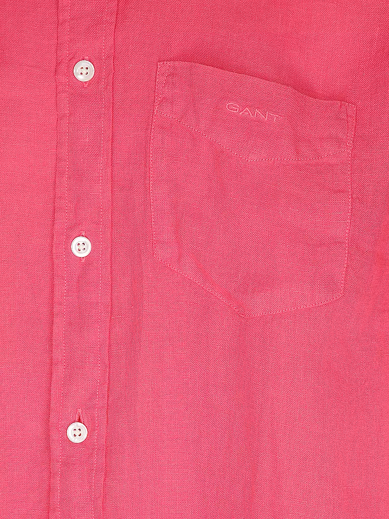 GANT | Camisa de lino corte regular | Rojo