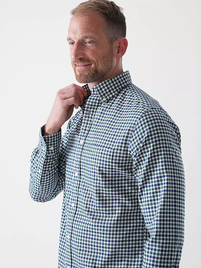 GANT | Camisa Regular Fit | Verde oscuro