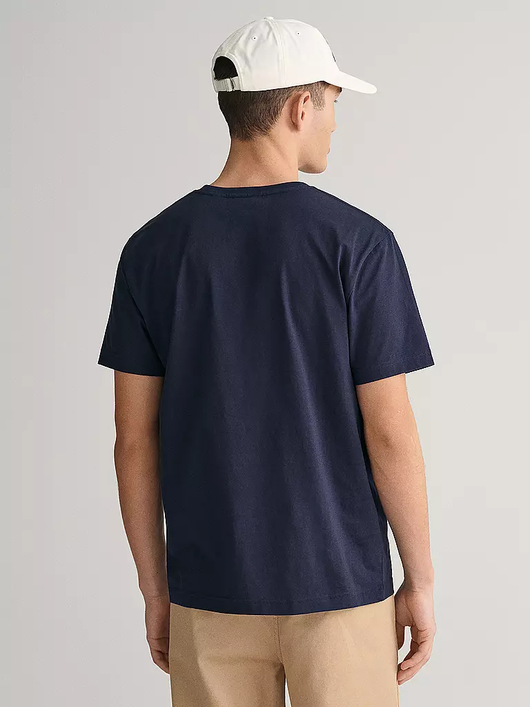 GANT | Camiseta de corte regular | Azul oscuro
