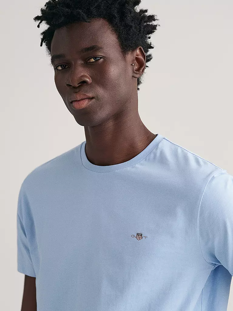 GANT | Camiseta de corte regular | Azul claro