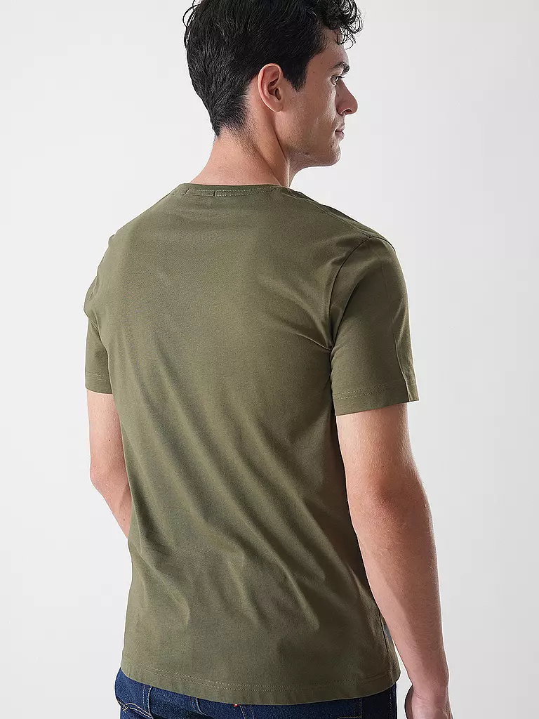 GANT | Camiseta de corte regular | Verde oscuro
