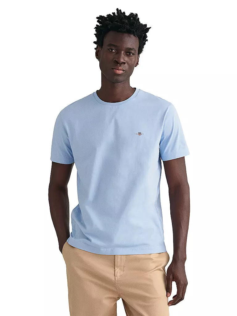 GANT | Camiseta de corte regular | Azul claro