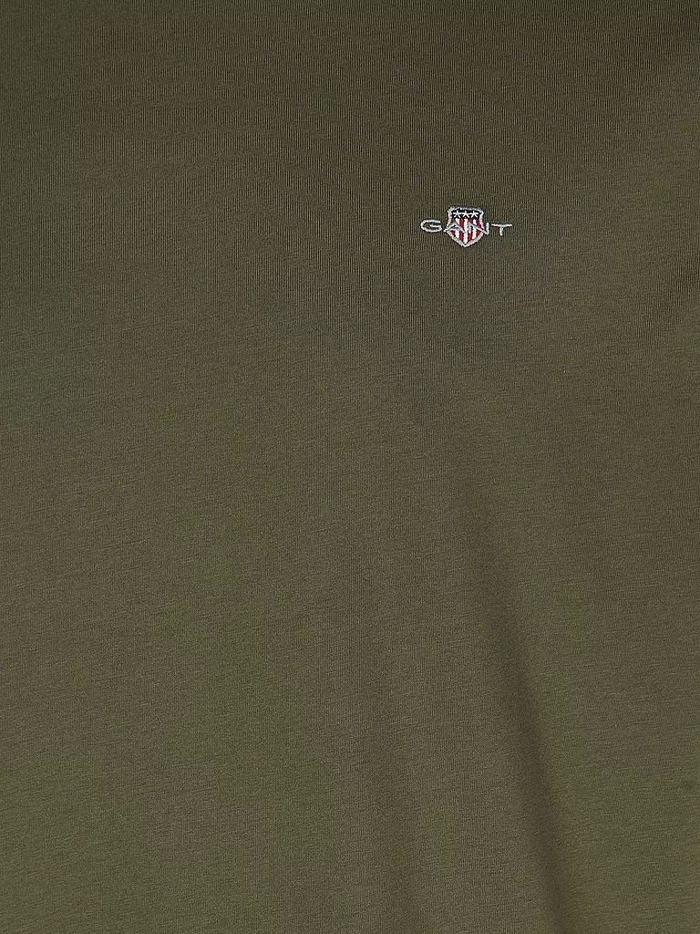GANT | Camiseta de corte regular | Verde oscuro