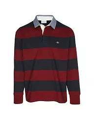 GANT | Camiseta de rugby | Rojo oscuro