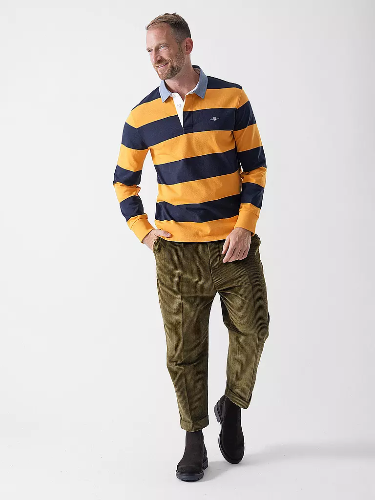 GANT | Camiseta de rugby | Amarillo