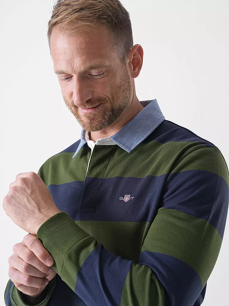 GANT | Camiseta de rugby | Oliva