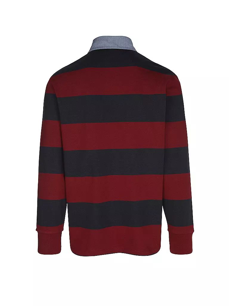 GANT | Camiseta de rugby | Rojo oscuro