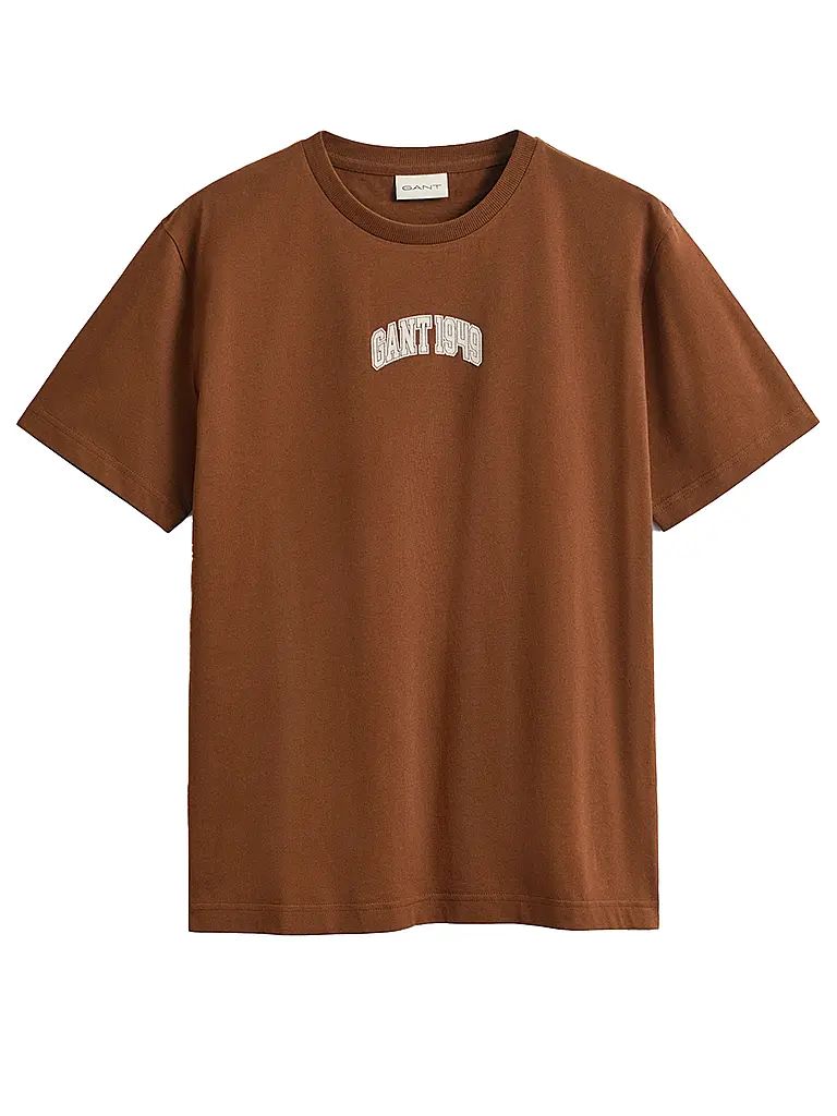 GANT | Camiseta GRAPHIC 1949 LOGO | Marrón