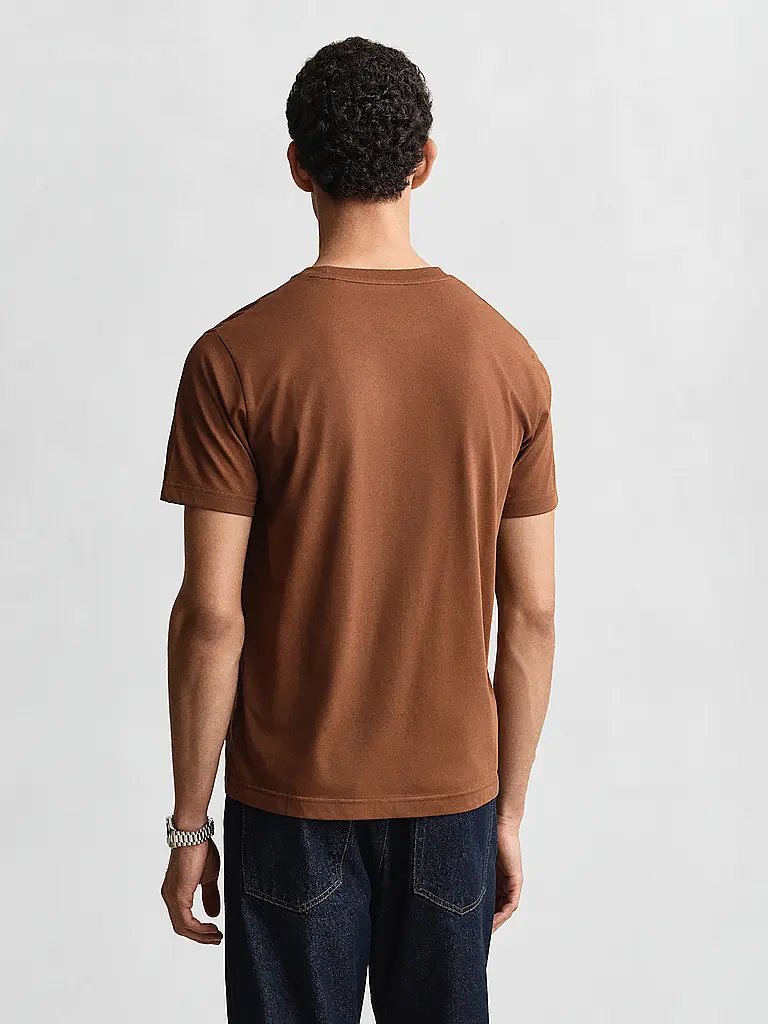GANT | Camiseta GRAPHIC 1949 LOGO | Marrón