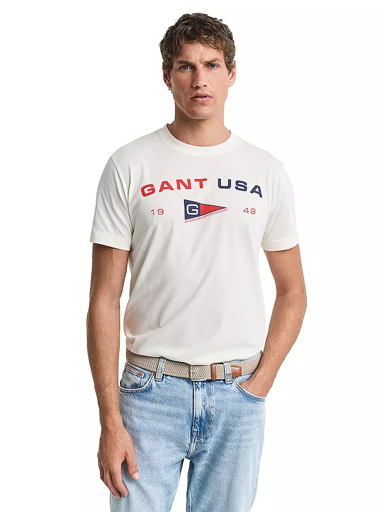 GANT | Camiseta | Crema
