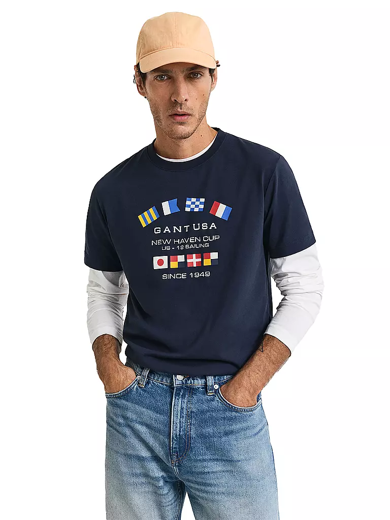 GANT | Camiseta | Azul oscuro