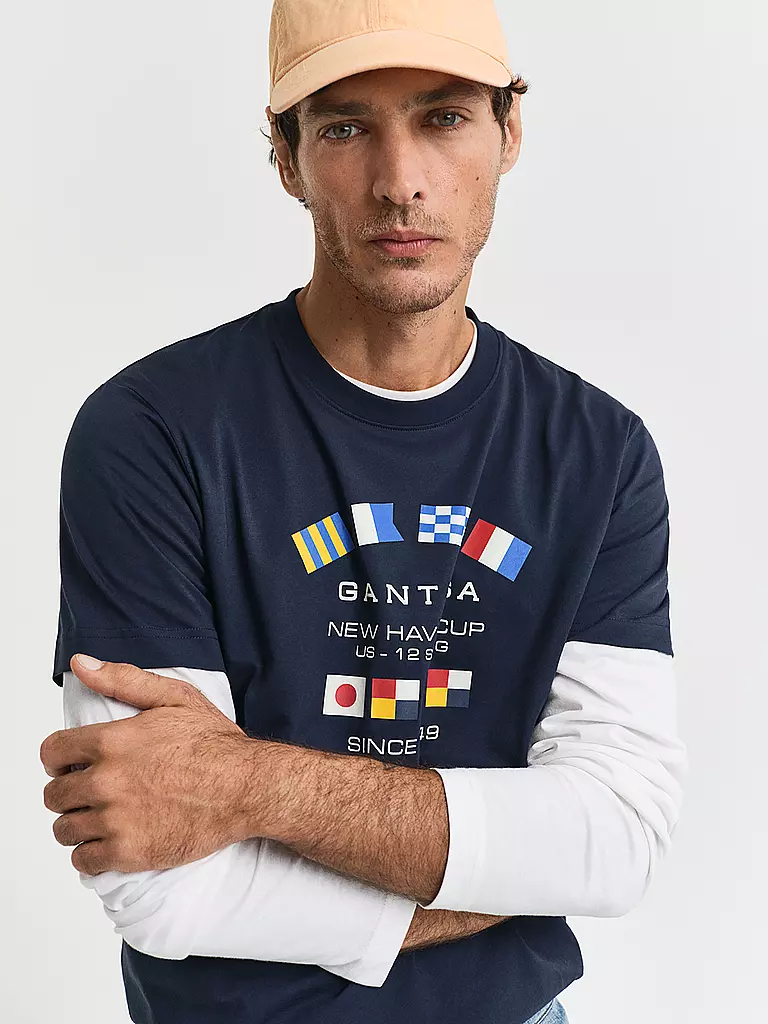 GANT | Camiseta | Azul oscuro