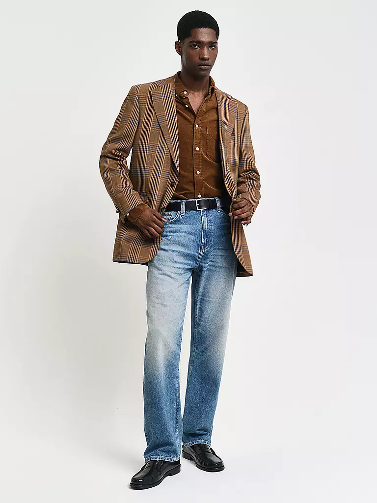 GANT | Cordhemd Regular Fit | Marrón