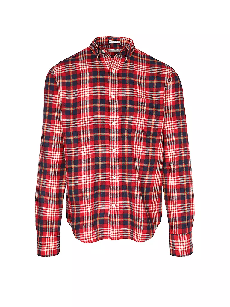 GANT | Flanellhemd  | Rojo