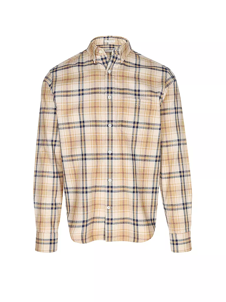 GANT | Flanellhemd  | Mostaza