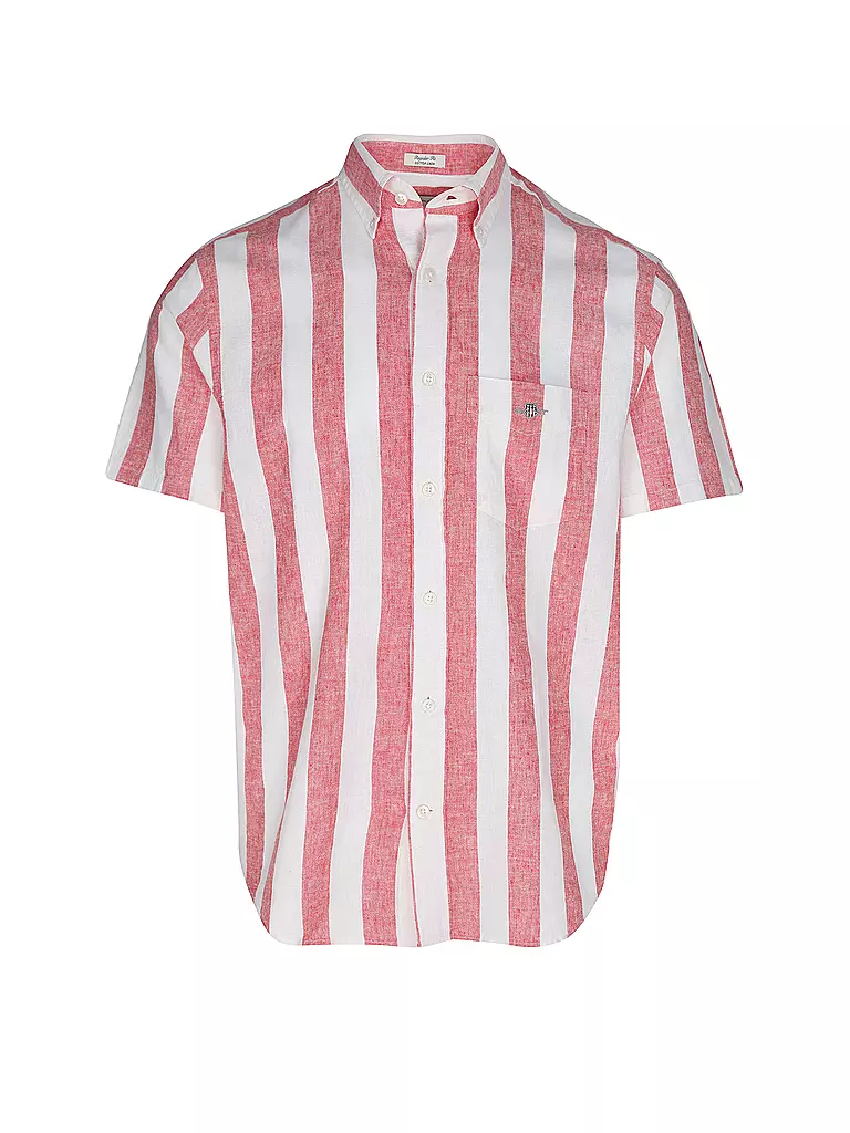 GANT | Hemd Regular Fit  | Rojo