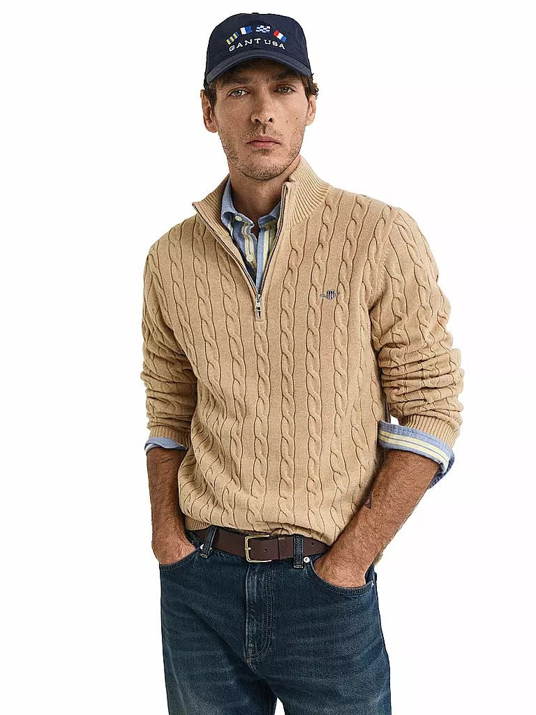 GANT | Jersey Troyer | Beige