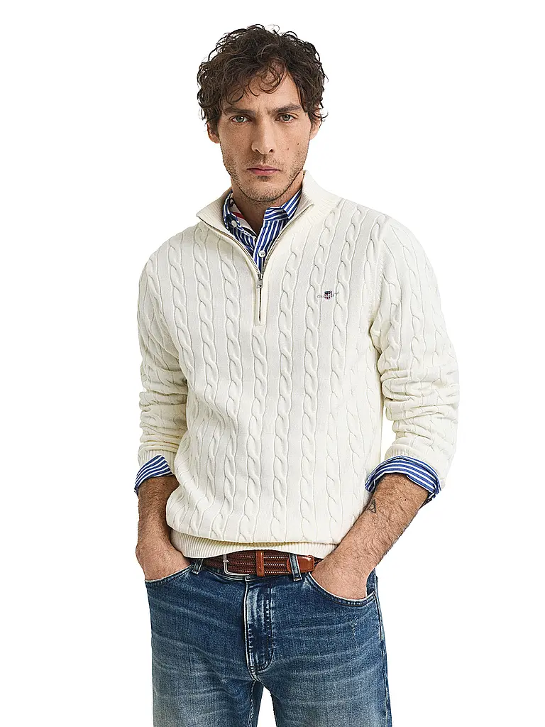 GANT | Jersey Troyer | Blanco