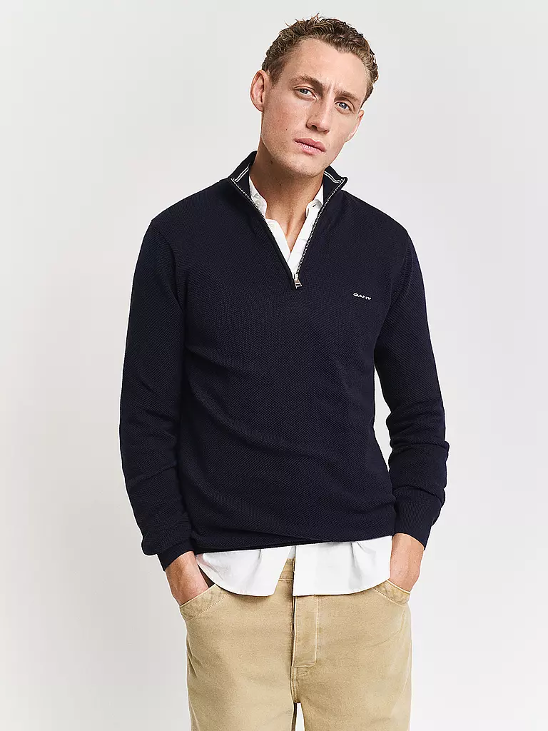 GANT | Jersey Troyer | Azul oscuro