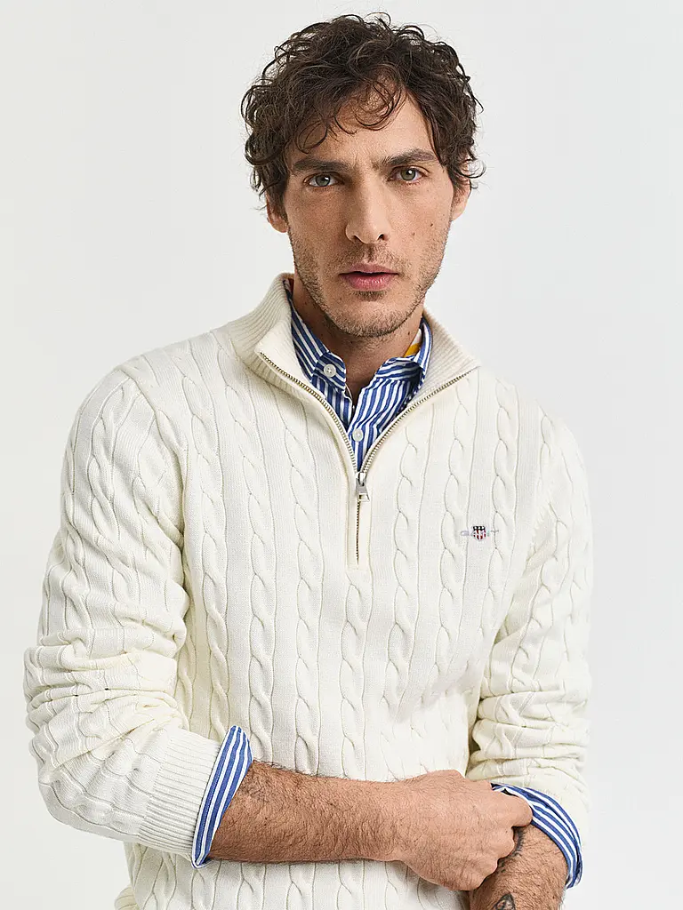 GANT | Jersey Troyer | Blanco