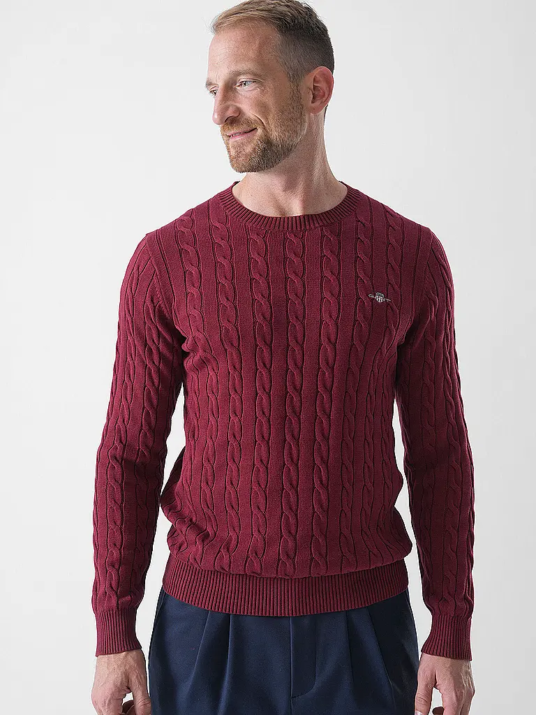 GANT | Jersey | Rojo oscuro