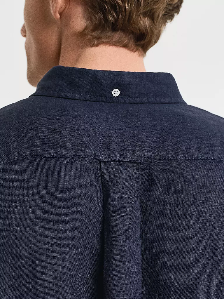 GANT | Leinenhemd Regular Fit  | Azul