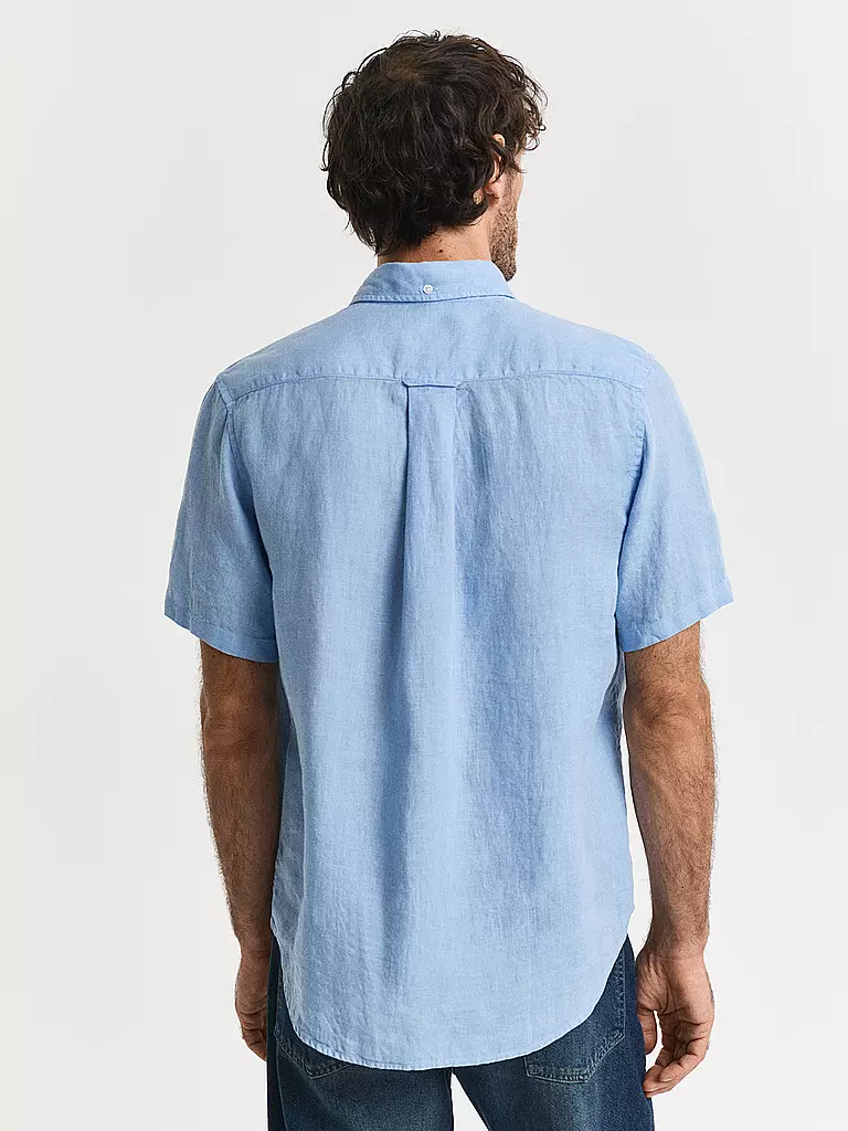GANT | Leinenhemd Regular Fit | Azul