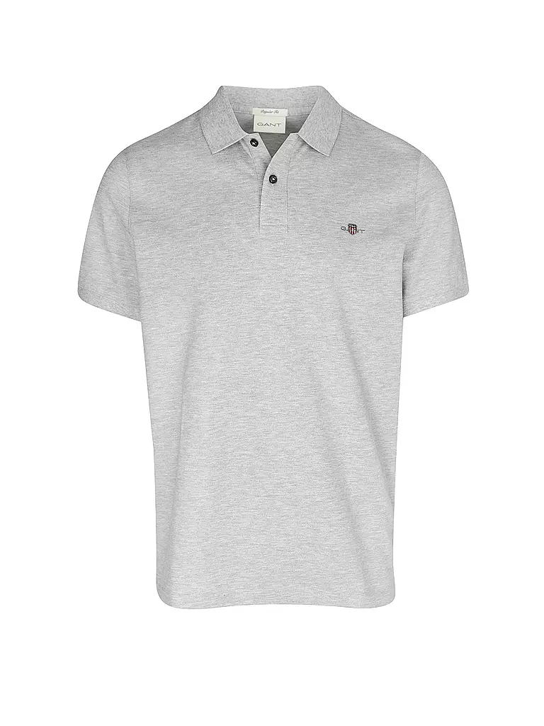 GANT | Polo de corte estándar | Gris
