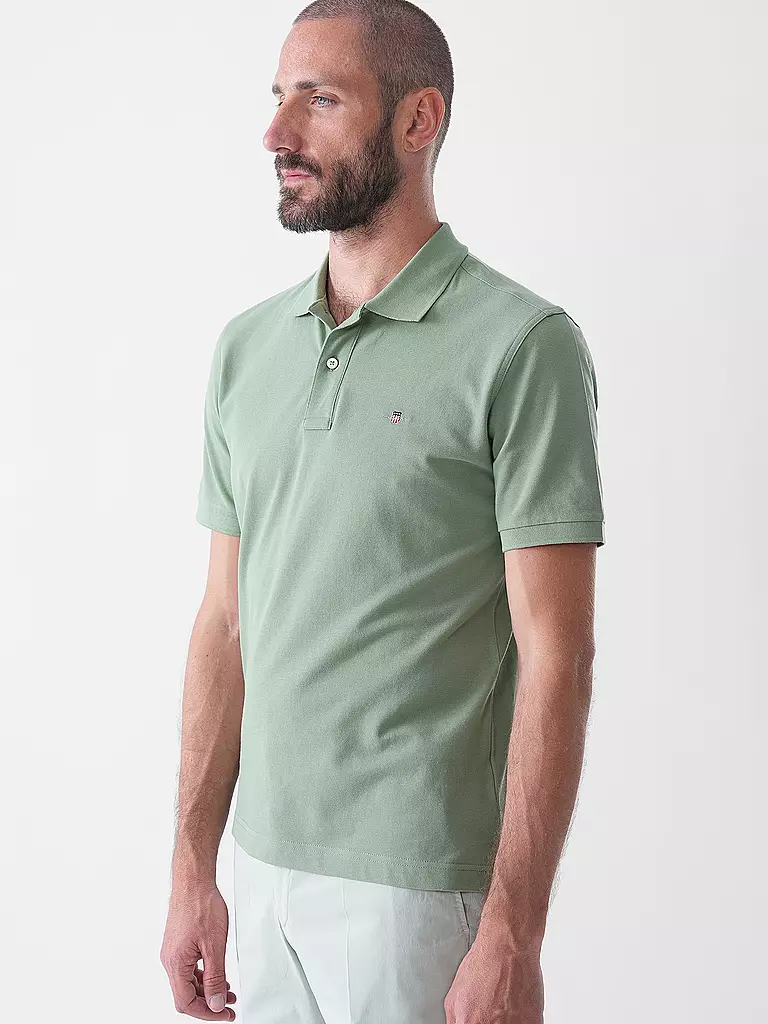 GANT | Poloshirt  | Oliva