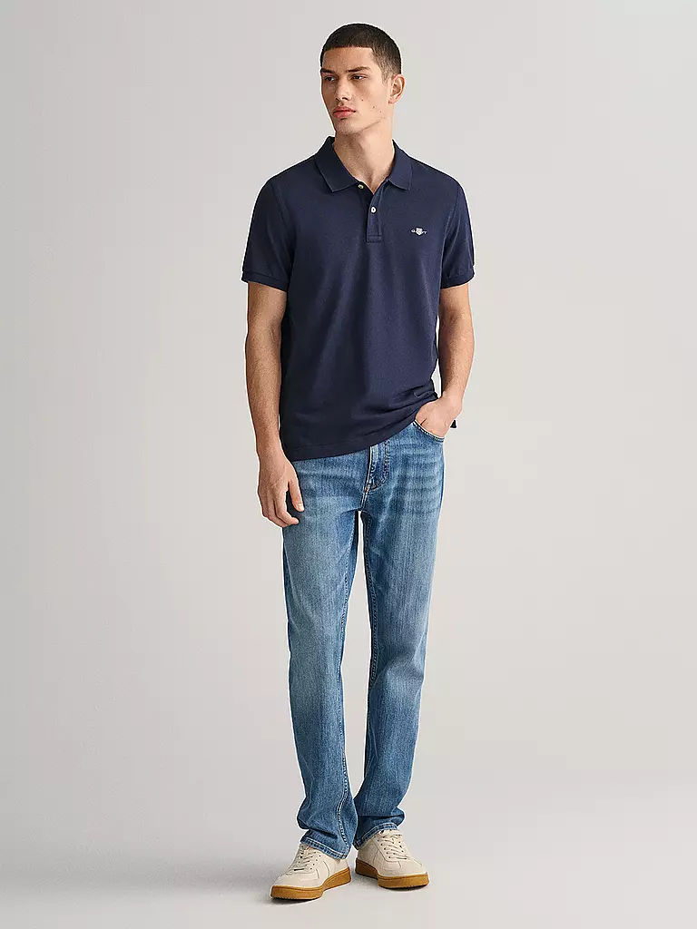 GANT | Poloshirt de corte regular | Azul oscuro