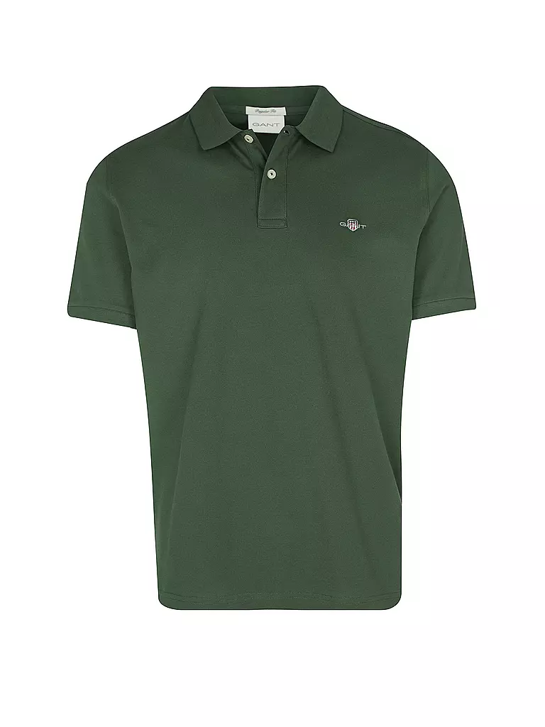 GANT | Poloshirt Regular Fit | Verde oscuro