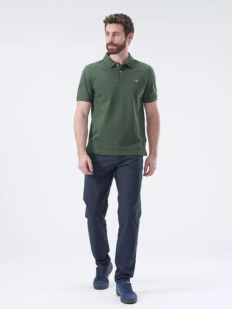GANT | Poloshirt Regular Fit | Verde oscuro