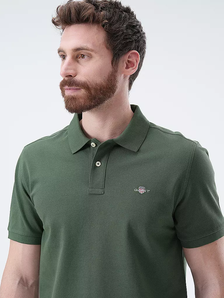 GANT | Poloshirt Regular Fit | Verde oscuro